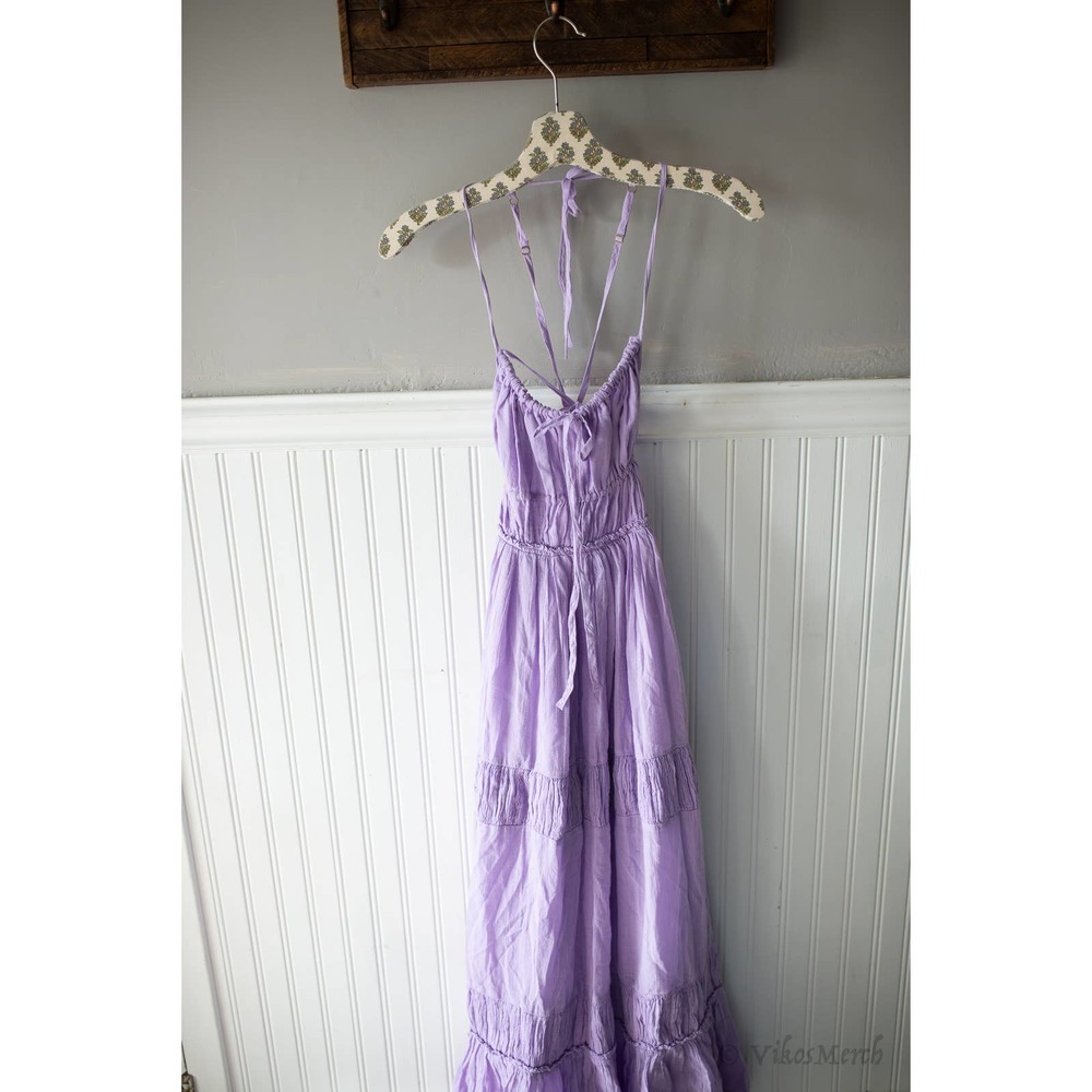 Free People Taking Sides Maxi Dress Large NEW - Picture 4 of 6